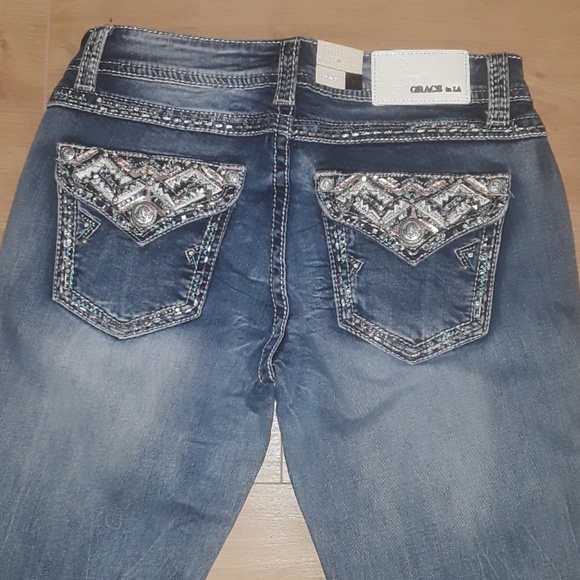 Grace in LA Denim - 💖LAST 1! NWT Embellished jeans final